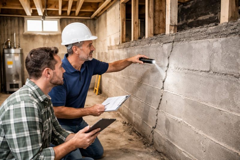 Basement Crack Repair in Bullitt County, KY