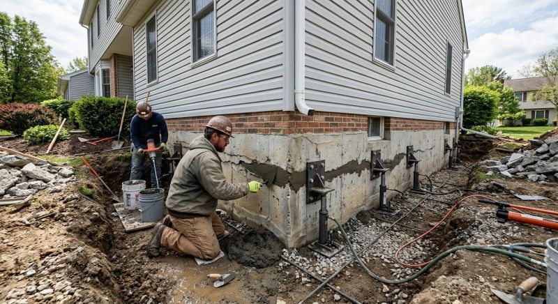 Basement Foundation Repair in Prospect, KY