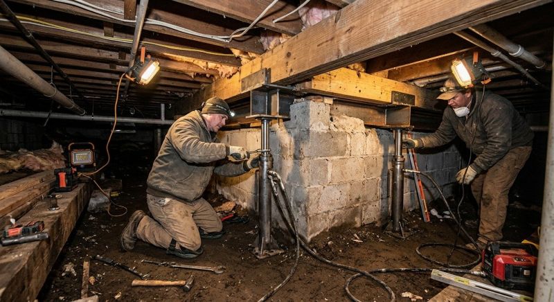 Basement Foundation Repair in Shepherdsville, KY