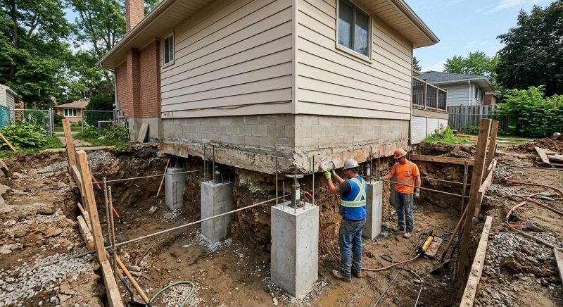 Basement Underpinning in Bullitt County, KY