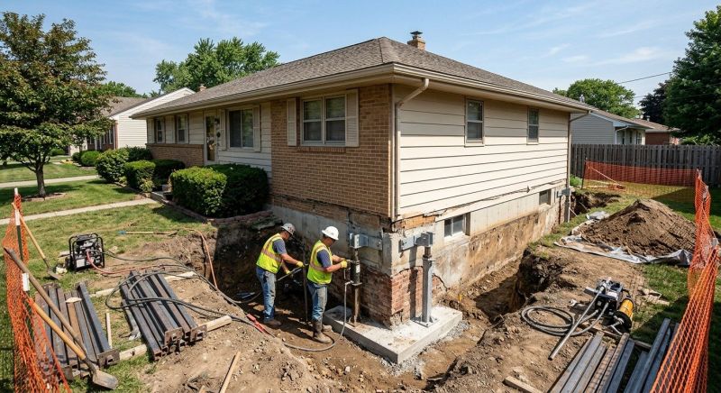 Building Foundation Repair in Elizabethtown, KY