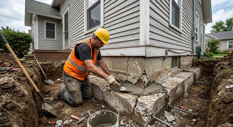 Building Foundation Repair in Lebanon Junction, KY