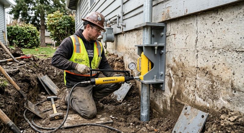 Concrete Foundation Leveling in New Albany, IN