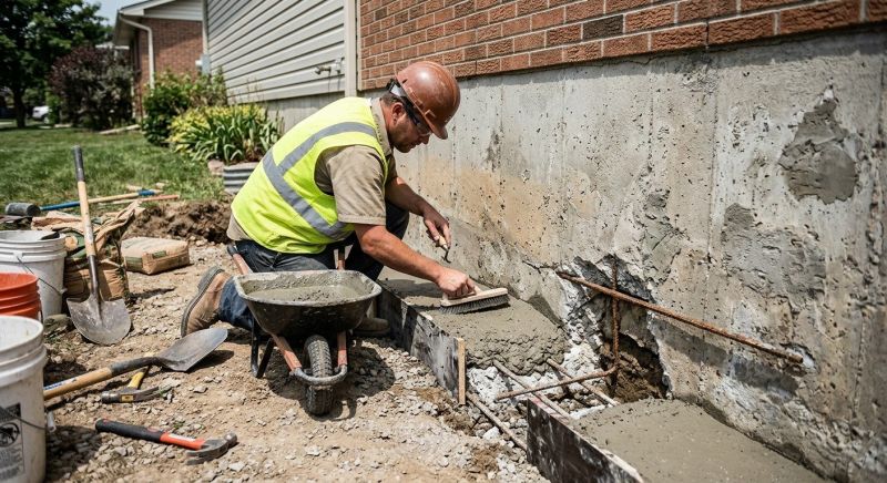 Concrete Foundation Repair in New Haven, KY