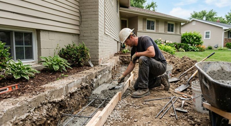 Concrete Foundation Repair in Rineyville, KY