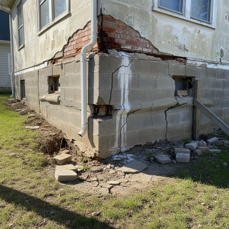 Cracked Foundation Repair in Louisville, KY
