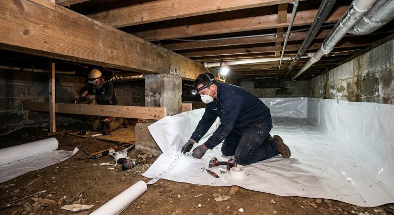 Crawl Space Leveling in Bullitt County, KY