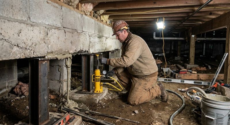 Crawlspace Foundation Repair in Taylorsville, KY