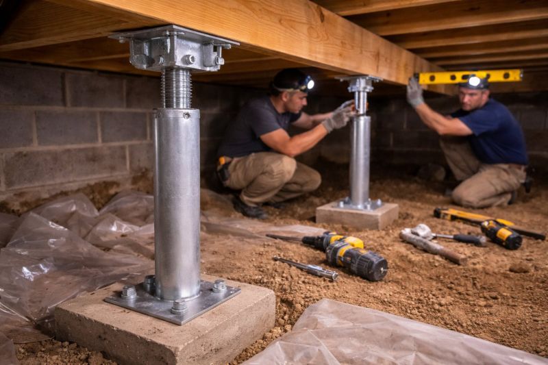 Crawlspace Structural Repair in Bullitt County, KY