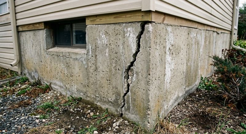 Foundation Crack Repair in Meade County, KY