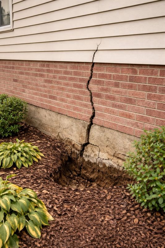 Foundation Crack Repair in Rineyville, KY