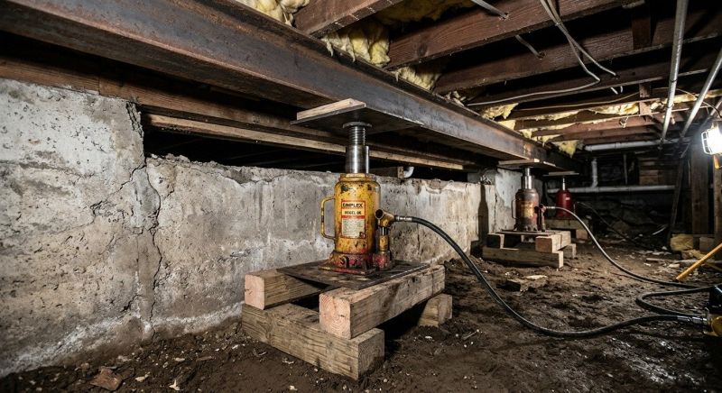 Foundation Jacking in Lebanon Junction, KY