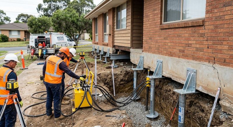 Foundation Jacking in Louisville, KY