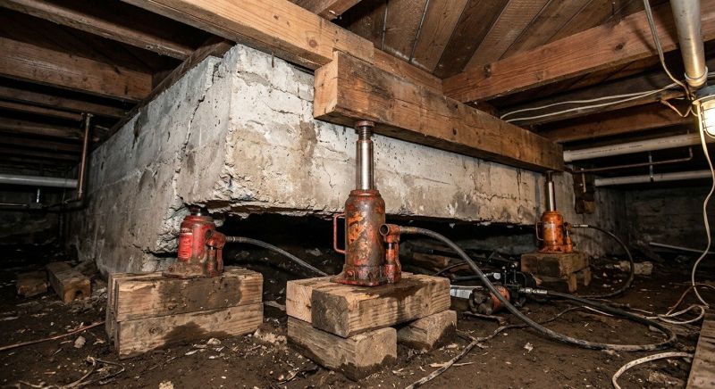 Foundation Jacking in Meade County, KY