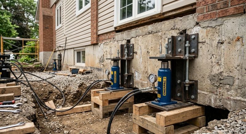 Foundation Jacking in Prospect, KY