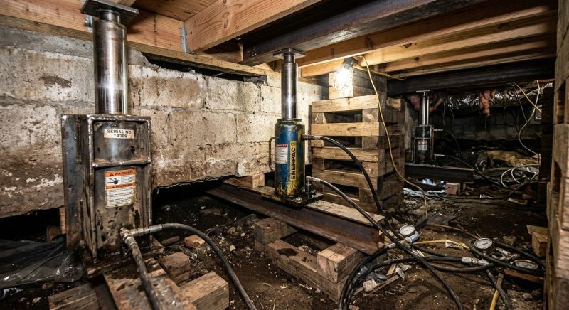 Foundation Jacking in Shepherdsville, KY