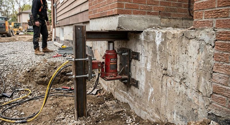 Foundation Jacking in Taylorsville, KY