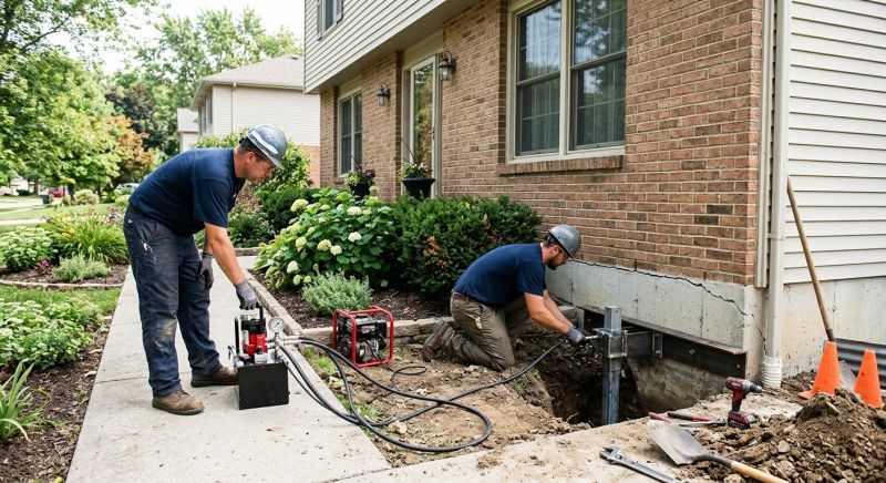 Foundation Jacking in Vine Grove, KY