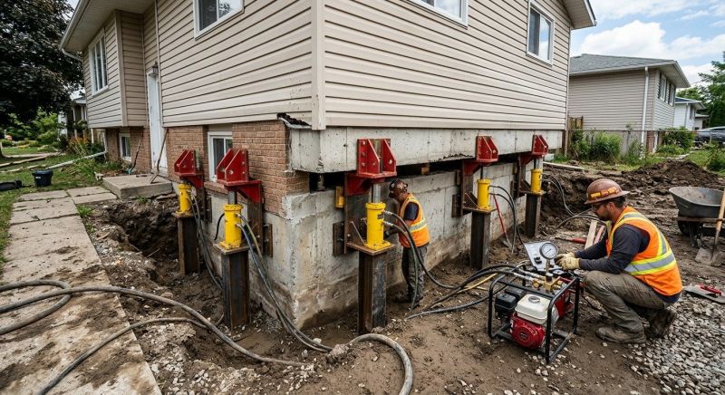 Foundation Lifting in Jefferson County, KY