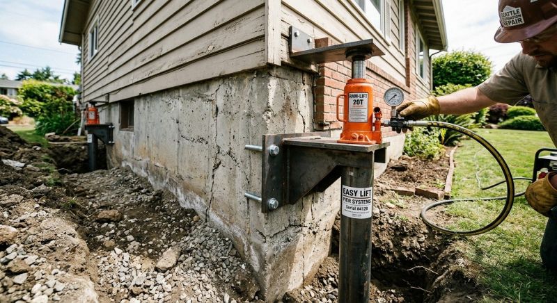 Foundation Lifting in Jeffersonville, IN