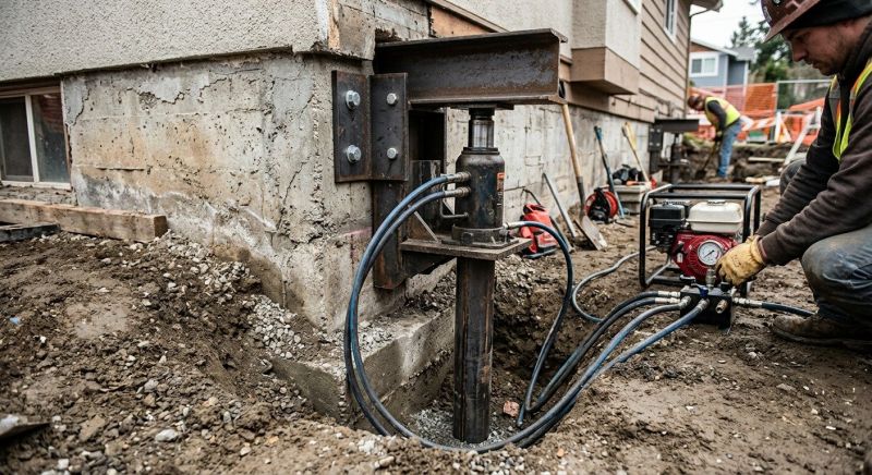 Foundation Lifting in Lebanon Junction, KY