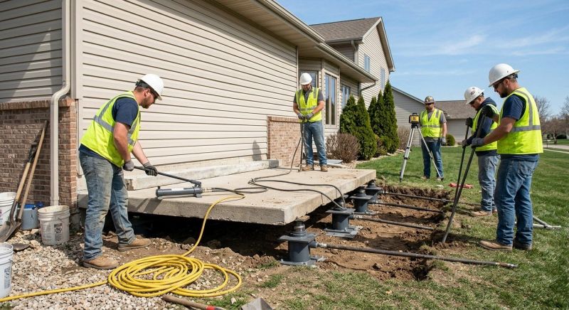 Foundation Lifting in Mount Washington, KY