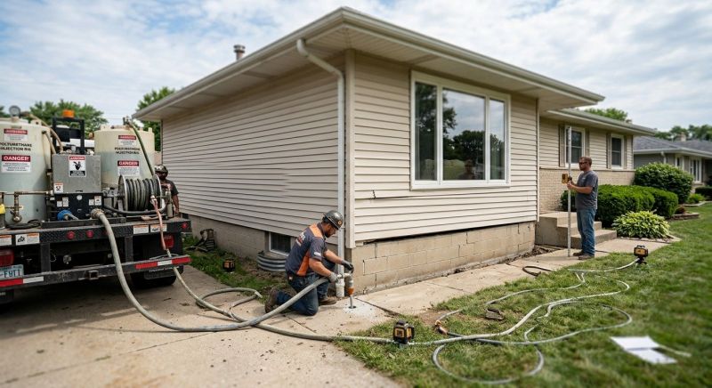 Foundation Lifting in Prospect, KY