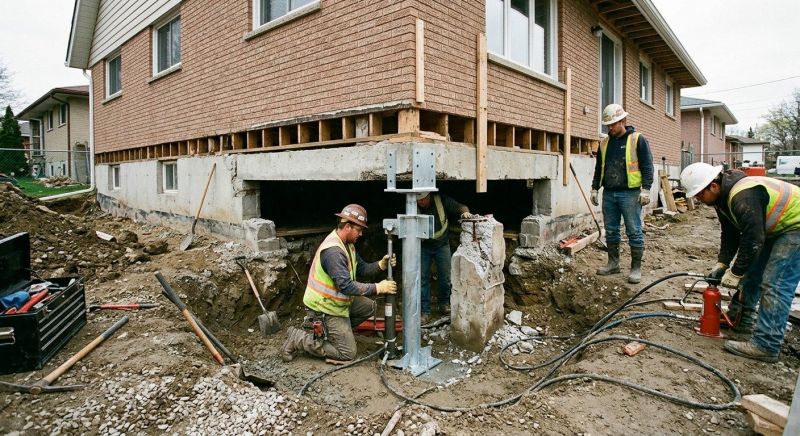 Foundation Pier Repair in Bullitt County, KY