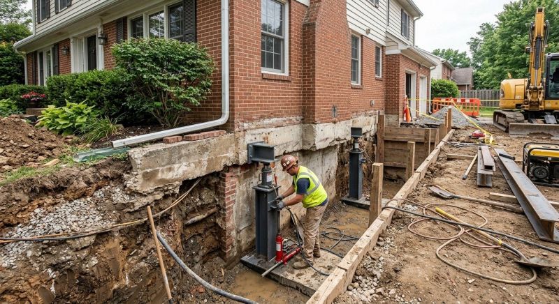 Foundation Raising in Rineyville, KY