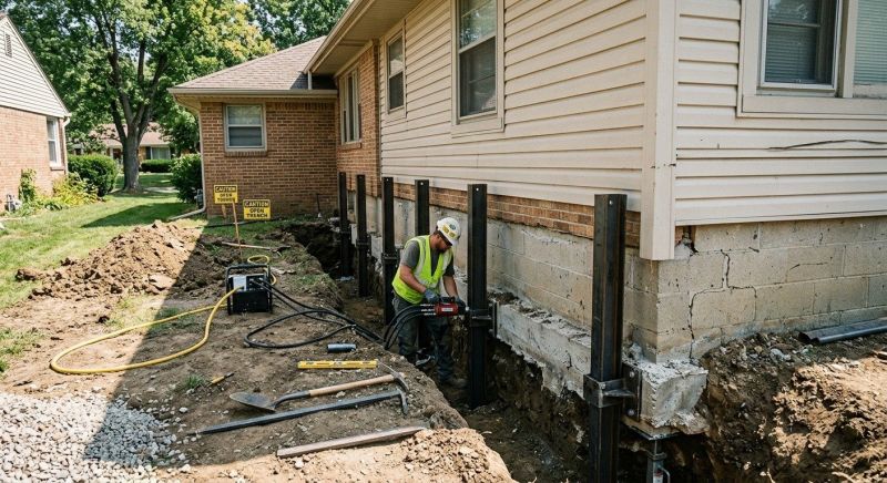 Foundation Renovation in Bullitt County, KY