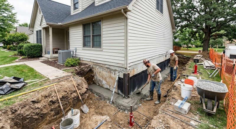 Foundation Repair in Clarksville, IN