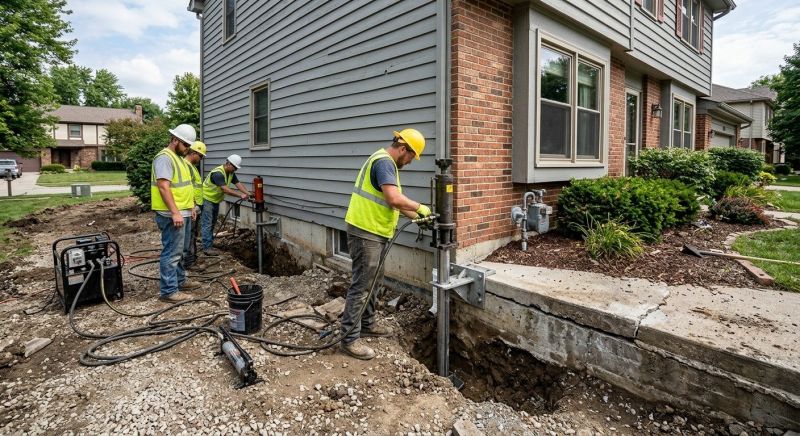 Foundation Stabilizing in Mount Washington, KY