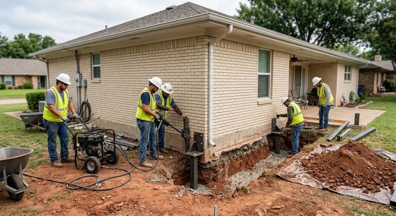 Foundation Stabilizing in Prospect, KY