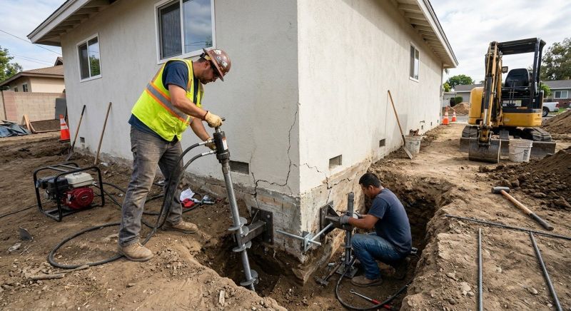 Foundation Stabilizing in Shepherdsville, KY