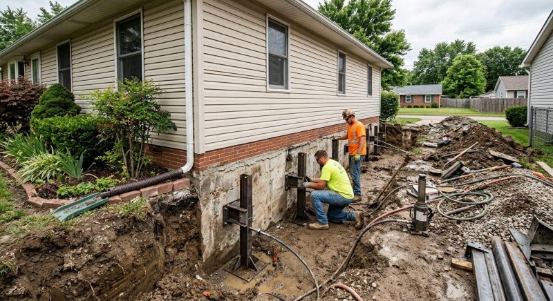 Foundation Stabilizing in Taylorsville, KY