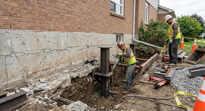 Foundation Structural Repair in Lebanon Junction, KY