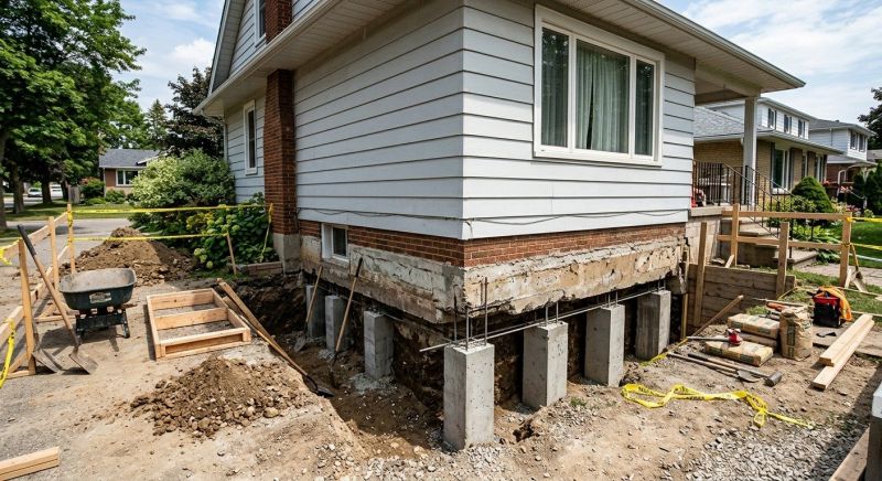 Foundation Underpinning in Bullitt County, KY
