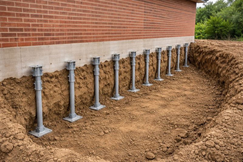 Helical Pile Installation in Bullitt County, KY