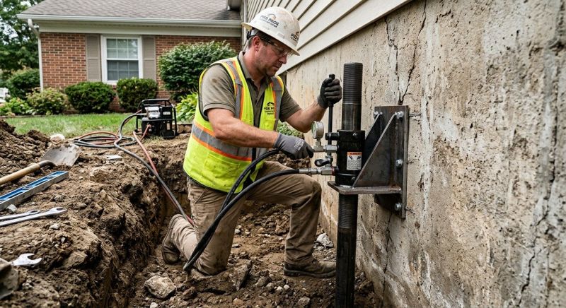 Home Foundation Leveling in New Haven, KY