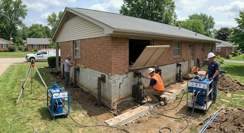 Home Foundation Leveling in Taylorsville, KY