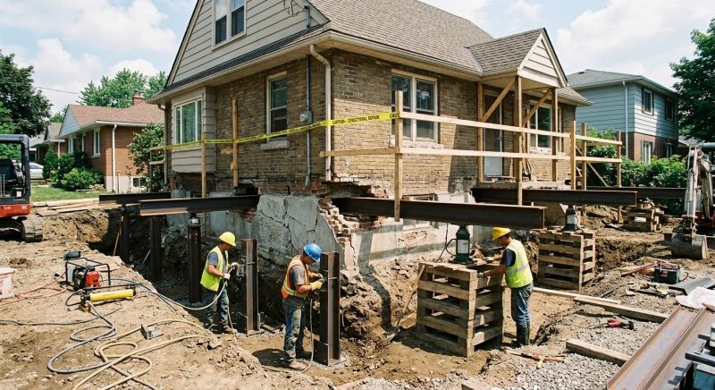 House Foundation Repair in Shepherdsville, KY