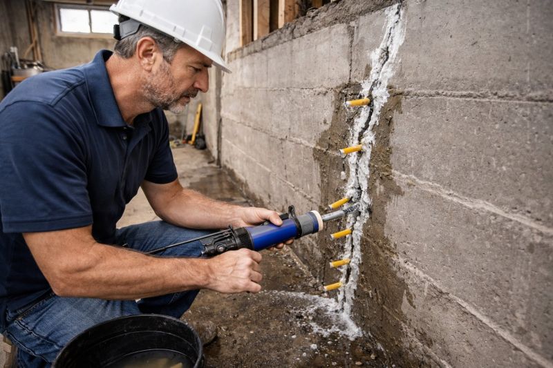 Leaking Foundation Repair in Bullitt County, KY