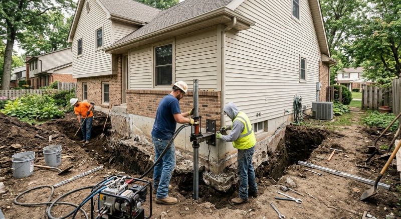 Residential Foundation Repair in Bullitt County, KY
