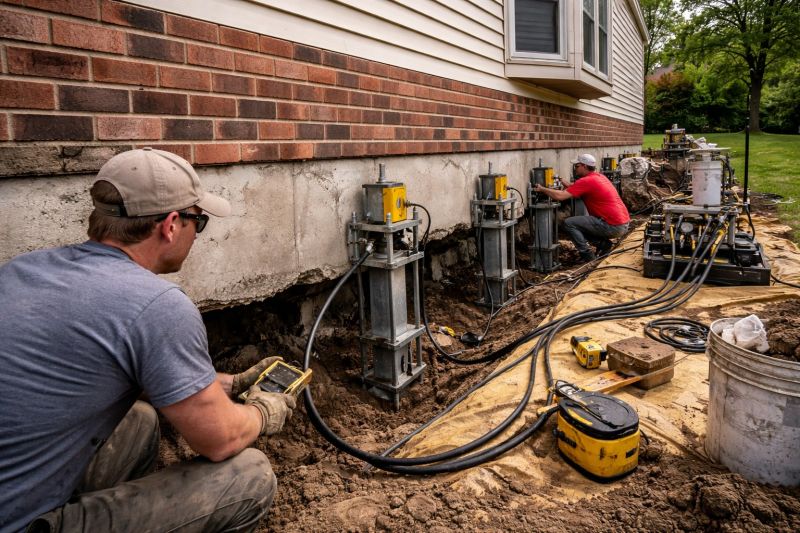 Settling Foundation Service in Mount Washington, KY