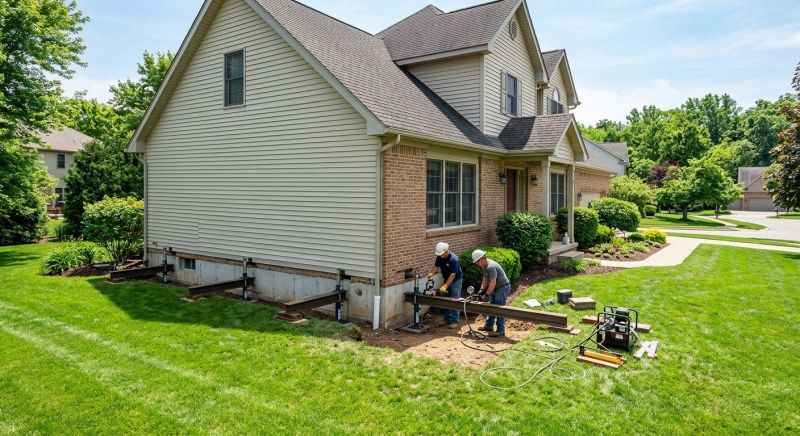Settling Foundation Service in Mount Washington, KY