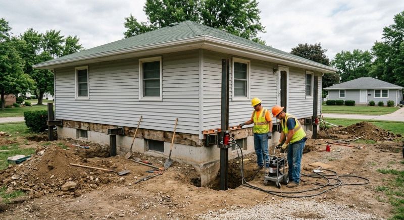 Settling Foundation Service in Mount Washington, KY