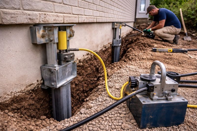 Sinking Foundation Repair in New Haven, KY