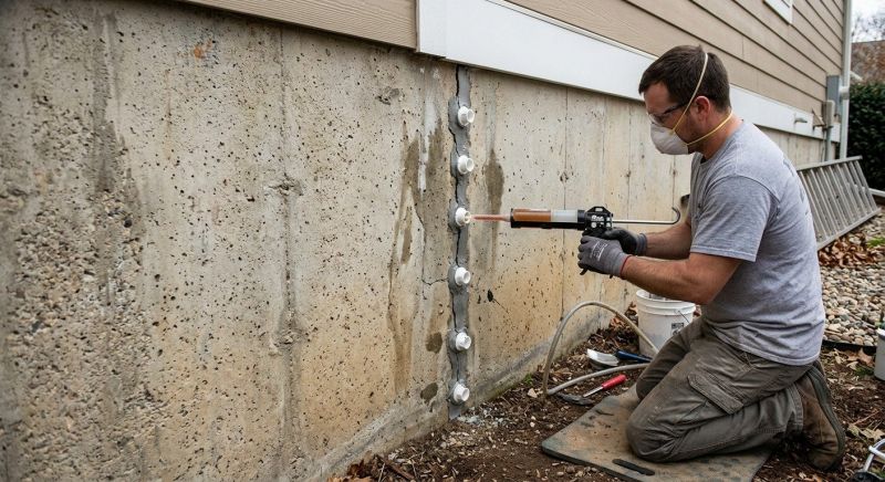 Structural Crack Repair in Bullitt County, KY