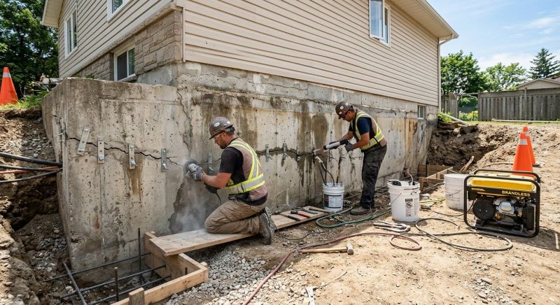 Structural Foundation Repair in Rineyville, KY