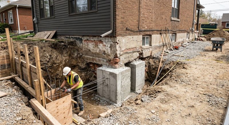 Structural Underpinning in Bullitt County, KY